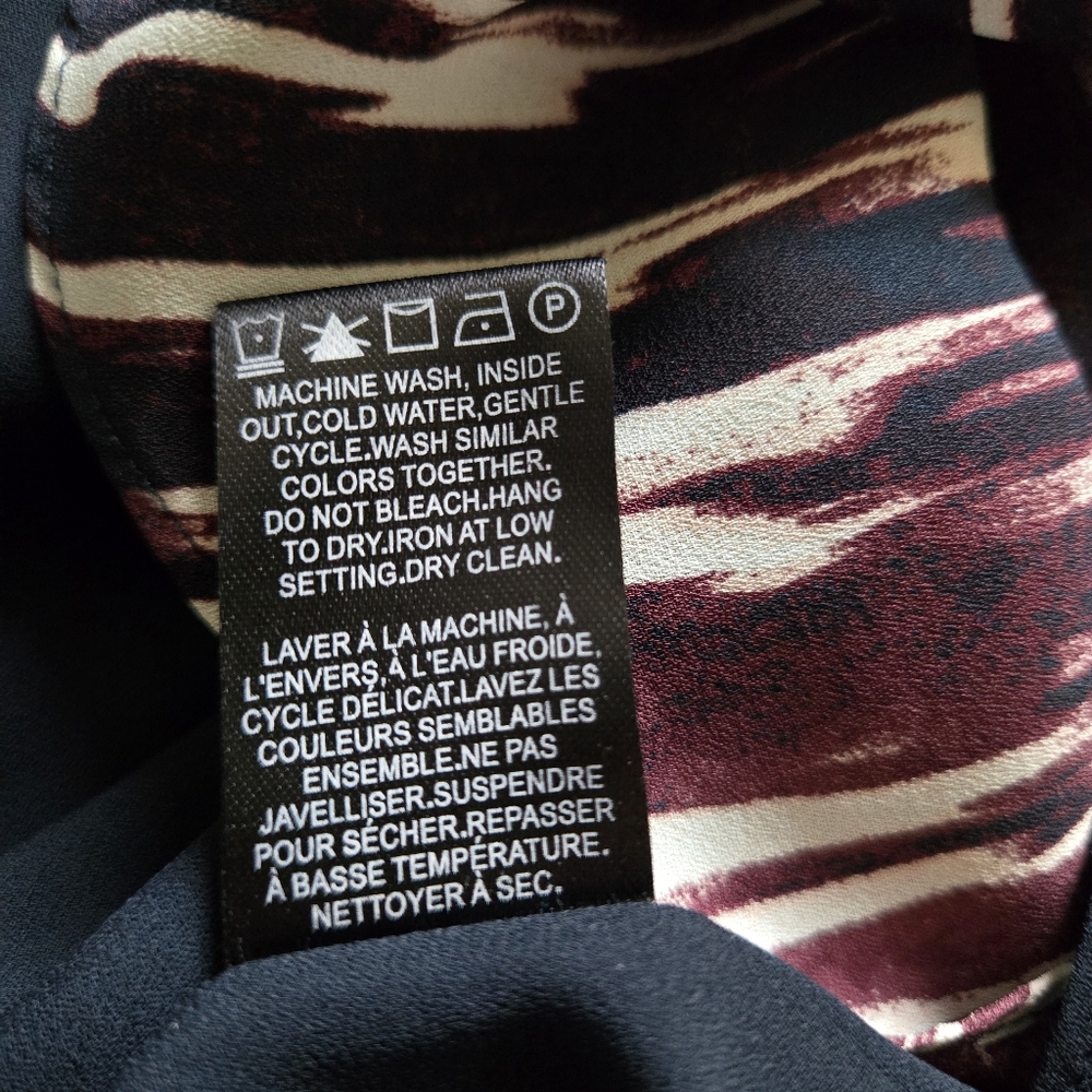 RW&CO. Patterned Racer Back Tank Size L - Like New! - Picture 10 of 11